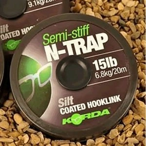 Šnúrka N-Trap Semi Stiff Hooklink Hnedá 30lb